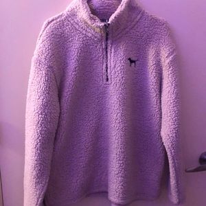 Victoria PINK SHERPA PULL OVER